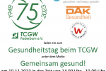 Thumbnail for the post titled: Gesundheitstag beim TCGW am 10. November